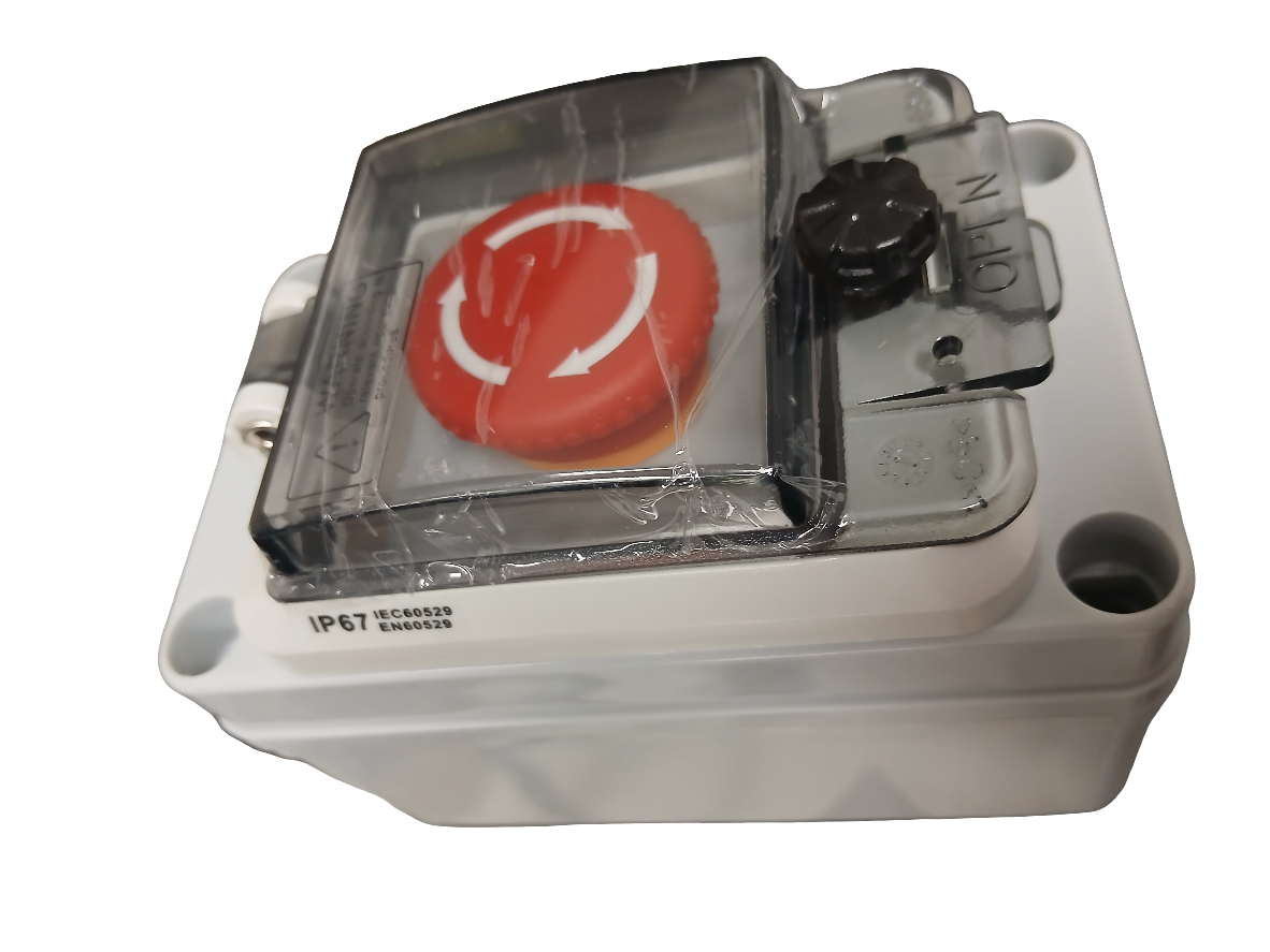 Push Button Enclosure, Twist to Release